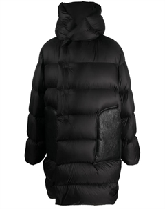 Стеганый пуховик, черный Rick owens
