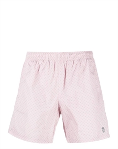 Плавки-шорты с принтом, розовый Alexander mcqueen