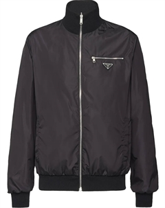 Двусторонний бомбер, черный Prada