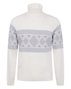 Шерстяной джемпер, белый Barba