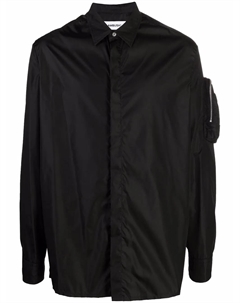 Рубашка с нашивкой-логотипом и карманом на рукаве, черный Ambush