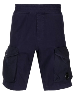 Шорты карго с декором Lens, синий C.p. company