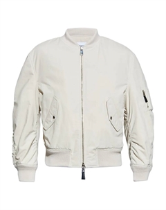 Бомбер с вышитым логотипом, нейтральный Givenchy