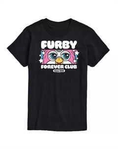 Мужская футболка с принтом Furby Forever Club, черный Hasbro