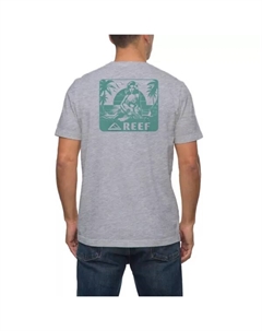 Мужская футболка с принтом Island Song, серый Reef