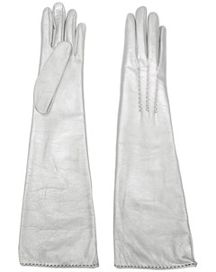Ermanno scervino длинные перчатки 7 серебристый Ermanno scervino