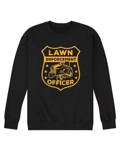 Мужская флисовая кофта с графическим значком сотрудника по охране газонов, черный Licensed character