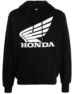 Худи с графичным принтом, черный Dsquared2