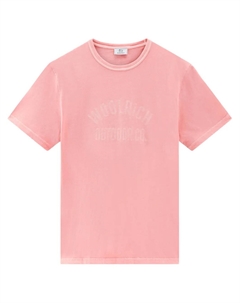 Футболка с логотипом, розовый Woolrich