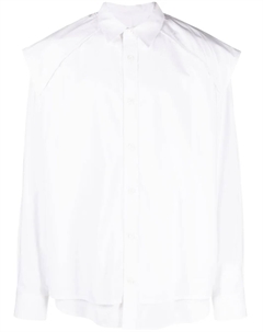 Рубашка со вставками, белый Juun.j