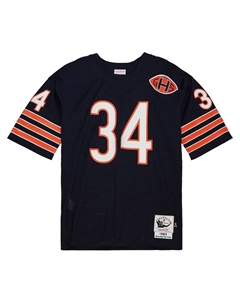 Топ NFL Dark Bears 1983 Walter Payton, синий Mitchell and ness