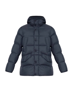 Куртка-пуховик с капюшоном, синий Woolrich