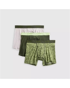 Трусы-боксеры (3 шт. в упаковке), цвет Green Combo Levi's®