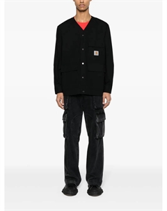 Рубашка из рипстопа с логотипом, черный Carhartt wip