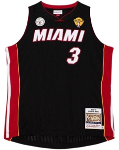 Топ NBA Miami Heat 2012 Dwyane Wade, черный Mitchell and ness