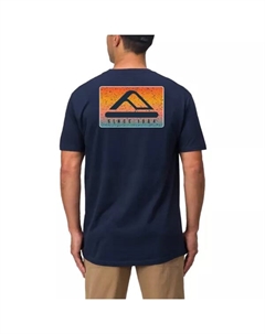 Мужская футболка с рисунком Rhule, синий Reef