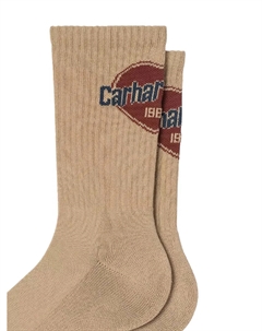 Носки с нашивкой-логотипом, коричневый Carhartt wip