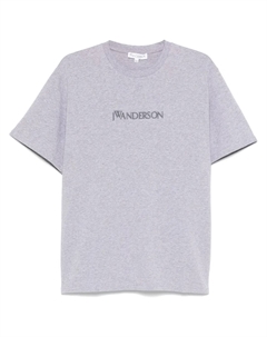 Футболка с логотипом, серый Jw anderson