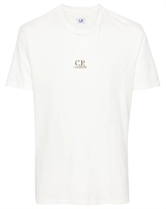 Футболка с логотипом, белый C.p. company