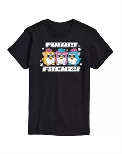 Мужская футболка с принтом Furby Frenzy от, черный Hasbro