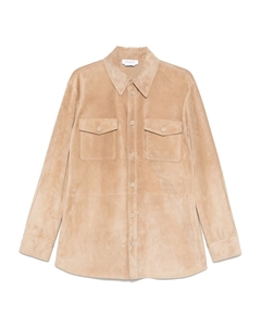 Кожаная рубашка, нейтральный Gabriela hearst