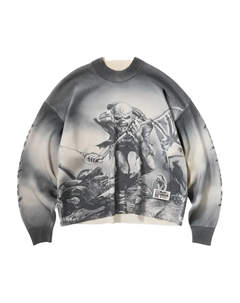 Свитер с круглым вырезом и графичным принтом Represent