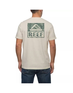 Мужская футболка с изображением ладоней, бежевый Reef