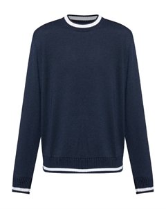 Свитер с круглым вырезом, синий Paul & shark