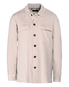 Вельветовая рубашка Nowel-U08 с накладным карманом, нейтральный Moorer