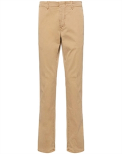 Брюки чинос с заниженной талией, нейтральный Incotex