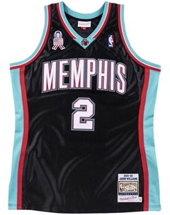 Топ NBA Memphis Grizzlies 01-02 Jason Williams, черный Mitchell and ness