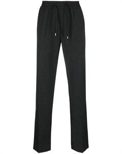 Строгие брюки с эластичным поясом, черный Sandro