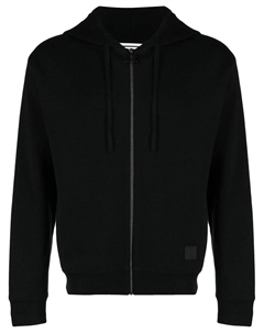 Худи на молнии с кулиской, черный Wooyoungmi