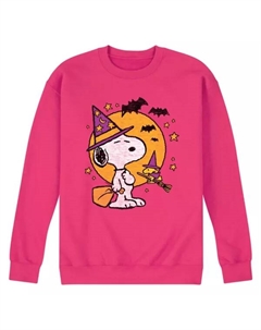 Мужская футболка с длинным рукавом "Snoopy и Вудсток: колдовство", розовый Licensed character