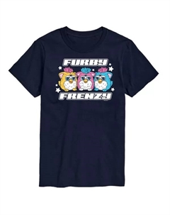 Мужская футболка с принтом Furby Frenzy от, синий Hasbro