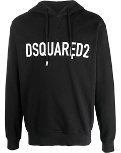 Худи с логотипом, черный Dsquared2