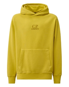 Толстовка с вышитым логотипом, желтый C.p. company