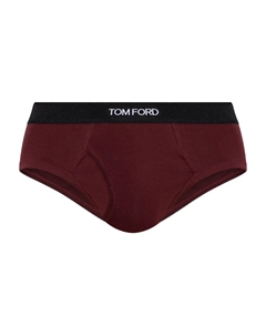 Трусы-брифы с логотипом, красный Tom ford