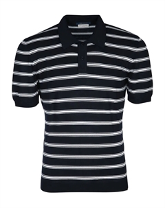 Рубашка поло в полоску, черный Paul & shark