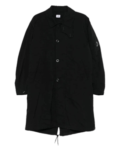 Пальто с застежкой на пуговицы и линзами, черный C.p. company