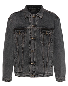 Джинсовая куртка с нашивкой-логотипом, серый Y / project