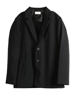 Пиджак Albert с заостренными лацканами, черный The row