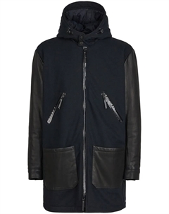 Пальто Waylen с капюшоном, черный Giuseppe zanotti