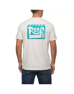 Мужская футболка с принтом Riptide, белый Reef