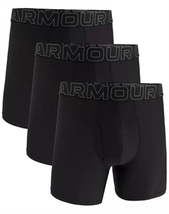 Мужские боксеры Performance Tech Mesh 6" (3 шт.), черный Under armour