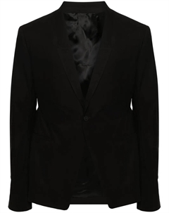Поплиновый пиджак Lido, черный Rick owens