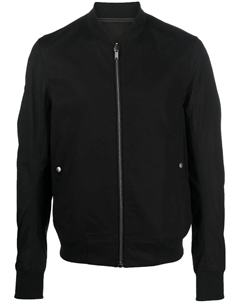 Однотонный бомбер, черный Rick owens