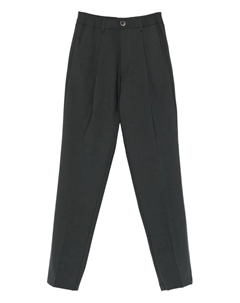 Брюки прямого кроя со складками спереди, серый Herno