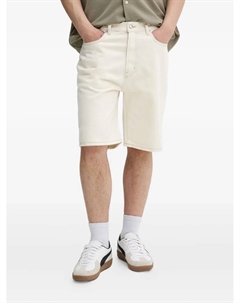 Джинсовые шорты с нашивкой-логотипом, нейтральный Hugo