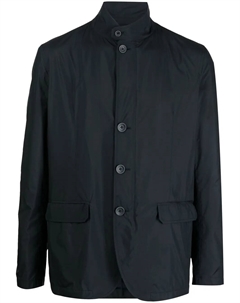 Бомбер на пуговицах, черный Herno